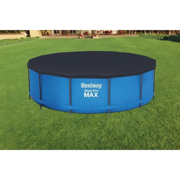 Prelata acoperire piscina, PVC, neagra, 366 cm, Bestway