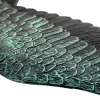 Decoratiune gradina, plastic, corb zburator, 80x45x11 cm