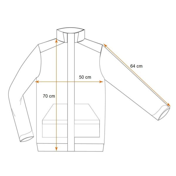 Geaca de lucru din lana polara, cu intarituri Cordura, model Premium, marimea S/48, NEO