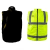 Vesta de lucru cu doua fete reflectorizanta galben/negru, nr.XXL/58, Neo Tools, 81-520-XXL