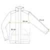 Geaca de lucru, poliester, impermeabila, galben, model Visibility, marimea S/48, NEO