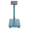 Cantar electronic pentru magazin/depozit, Micul Fermier, cu platforma 40x50 cm, inox, max 350 kg, afisaj LCD, 220 V, brat rabatabil
