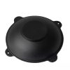 Oala de fonta tip wok, cu capac, 51.5x26 cm, Perfect Home