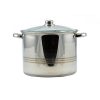 Oale cu capac, inox, set 3 piese, Perfect Home