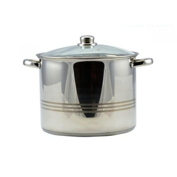 Oale cu capac, inox, set 3 piese, Perfect Home