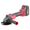 Polizor unghiular, flex, cu acumulator 4 Ah, incarcator 20 V Li-ion, geanta, 4 discuri, manusi, 115 mm, Worcraft