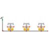 Sistem irigatii, 10 duze, 49 piese, GardenLine