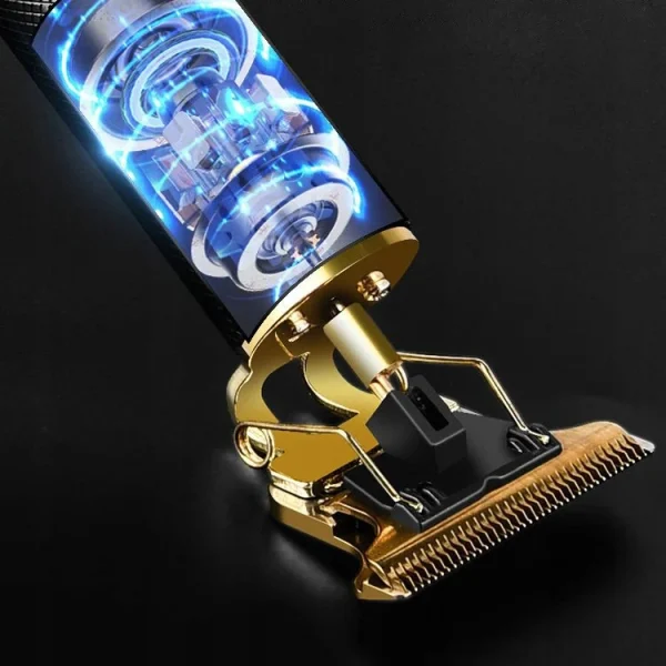 Aparat de tuns barba cu acumulator, trimmer pentru barba sau par cu accesorii incluse, model AVX-WT-YYT-36-1