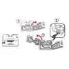 Cutter + 30 lame rezerva, pentru decoratii, OLFA