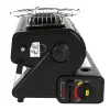 Aragaz camping, portabil, Micul Fermier, 2 in 1, incalzitor, 1.3 kW, un arzator, aprindere piezo-electrica, 29x24x27 cm