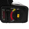 Aragaz camping, portabil, Micul Fermier, 2 in 1, incalzitor, 1.3 kW, un arzator, aprindere piezo-electrica, 29x24x27 cm