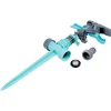 Aspersor pulsatoriu, cu tarus, plastic, 113-380 mp, Richmann 