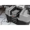 Aspirator de atelier, umed-uscat, 18V Li-ion (acumulator neinclus), functie suflare, cu accesorii, Graphite Energy