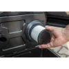 Aspirator de atelier, umed-uscat, 18V Li-ion (acumulator neinclus), functie suflare, cu accesorii, Graphite Energy
