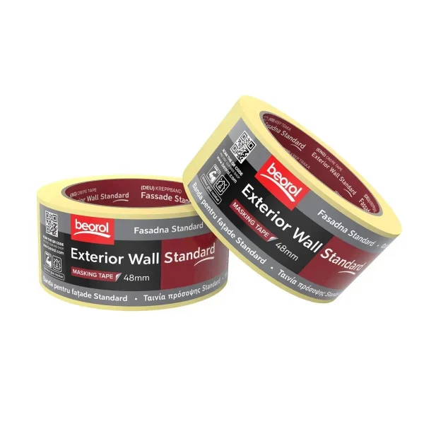 Banda acoperire fatade standard, 48 mm x 33 m, solvent, 80°C, Beorol