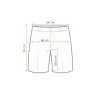 Pantaloni scurti de lucru tip blugi, slim fit, model Denim, marimea XXL/58, Dedra