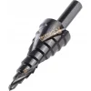 Burghiu pentru metal, in trepte, nitrura de titan, spiralat, 4-20 mm, Richmann Exclusive
