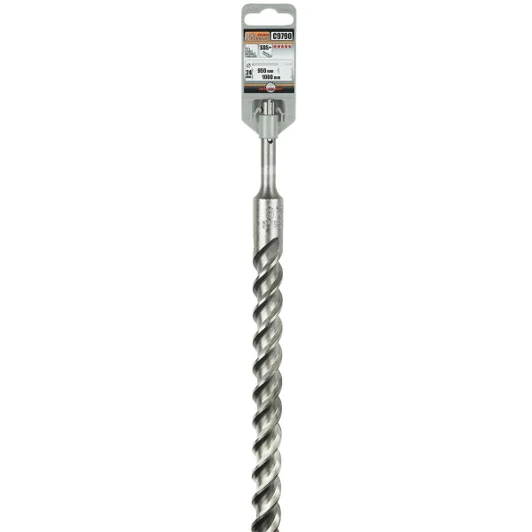 Burghiu profi pentru beton armat, 3 pastile, SDS PLUS, 24x1000 mm, Richmann Exclusive