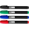 Set 36 buc marker permanent, gros, 4 culori, RICHMANN