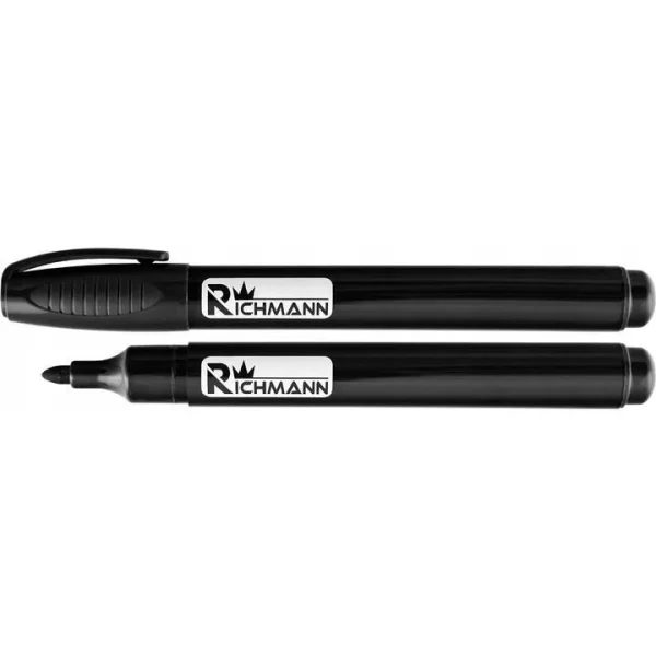 Set 36 buc marker permanent, gros, 4 culori, RICHMANN