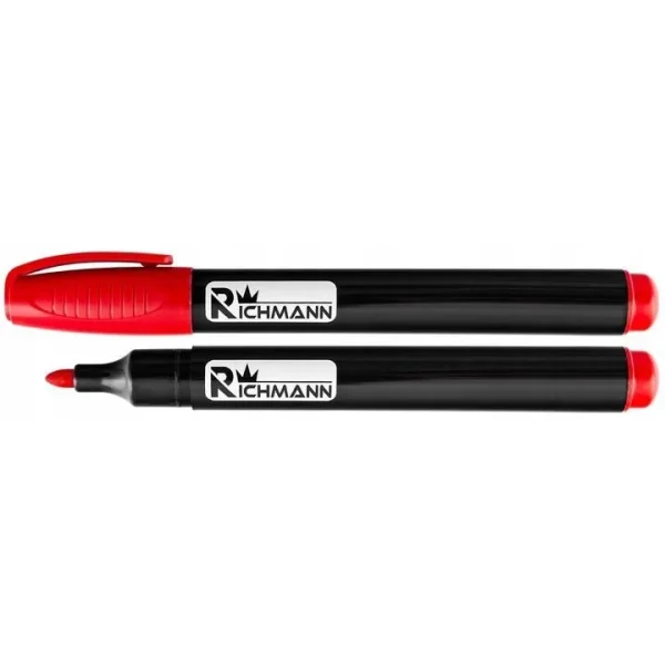 Set 36 buc marker permanent, gros, 4 culori, RICHMANN