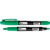 Set 36 buc marker permanent subtire, 2 capete, 4 culori, RICHMANN