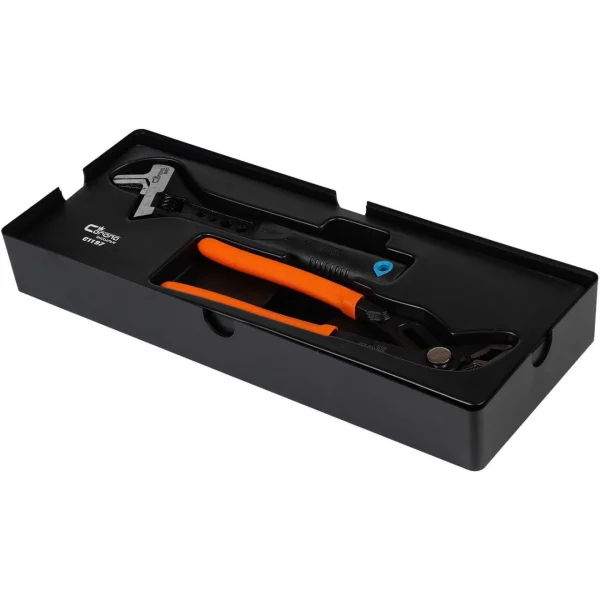 Set cheie reglabila pentru tevi si cleste papagal, sertar TIP A (385x150 mm) pentru dulap mobil, 2 elemnte, RICHMANN EXCLUSIVE