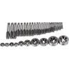 Set filiere cu tarozi, sertar TIP A (385x150 mm) pentru dulap mobil, M3-M18, 40 elemente, RICHMANN EXCLUSIVE