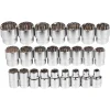 Set capete tubulare, sertar TIP A (385x150 mm) pentru dulap mobil, 1/2", 8-32 mm, 24 buc, RICHMANN EXCLUSIVE
