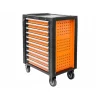 Dulap mobil pentru unelte, 10 sertare, 725x927x465 mm, contine 25 seturi de unelte, 386 elemente, RICHMANN EXCLUSIVE
