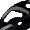 Disc diamantat slefuire, beton, slefuire uscata, segment "S", 125 mm/22.23 mm, Richmann Exclusive
