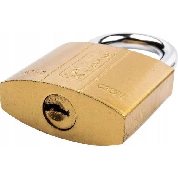 Lacat golden, 40 mm, 4 chei,  RICHMANN EXCLUSIVE