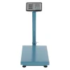 Cantar electronic pentru magazin/depozit, Micul Fermier, cu platforma 40x50 cm, inox, max 350 kg, afisaj LCD, 220 V, brat rabatabil