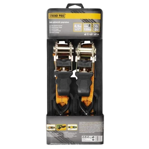 Chinga ancorare, set 2 buc, 25 mm x 4.5 m