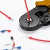 Cleste de sertizare, 0.25-10 mm, cu set de pini terminali 0.5-10 mm2, 1200 buc