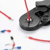 Cleste de sertizare terminale 0.25-10 mm, cu set pini terminali 0.5-2.5x0.8 mm, Bigstren