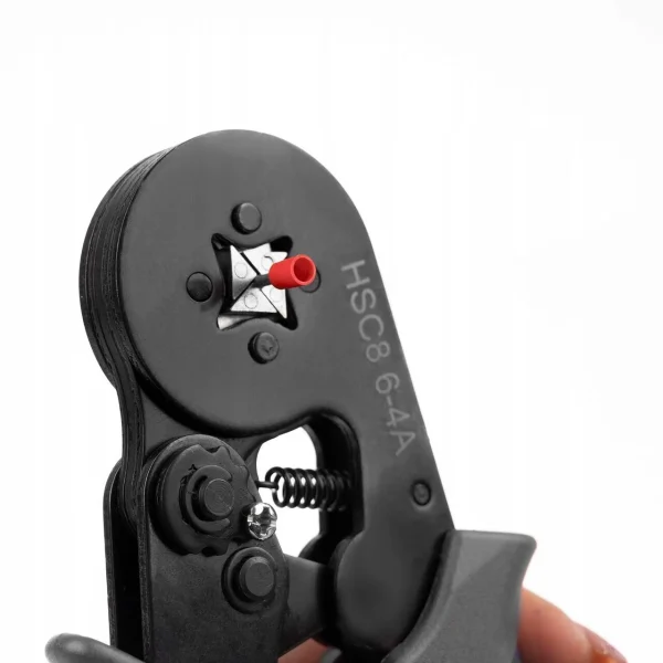 Cleste de sertizare terminale 0.25-10 mm, cu set pini terminali 0.5-2.5x0.8 mm, Bigstren