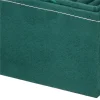 Cutie pentru bijuterii, catifea, verde, 12x12x12 cm, Springos