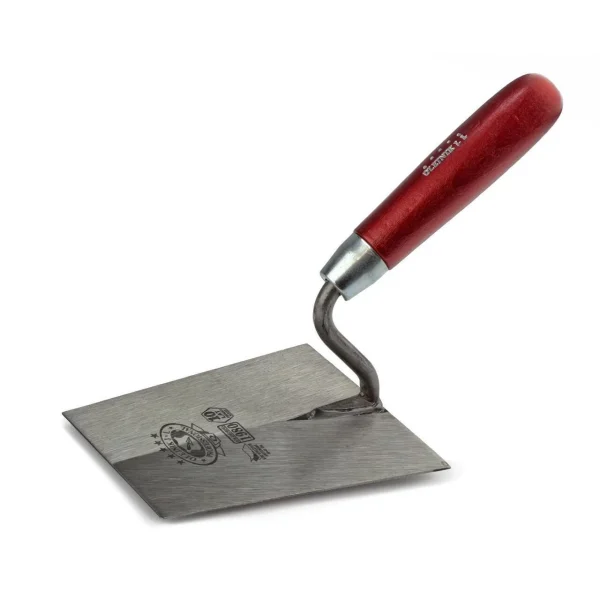 Mistrie otel calit, trapez, lata, 16 cm, maner lemn, Olejnik