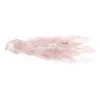 Decoratiune Craciun, Paun, roz, 33x12x15 cm