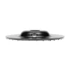 Disc circular slefuit, modelat, raspel, pentru lemn, plastic, cauciuc, beton celular, 125x22.2 mm, Dedra
