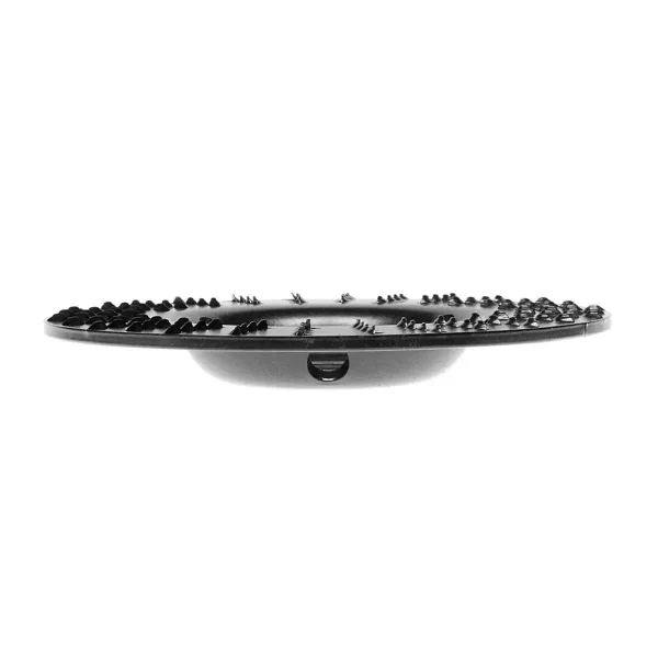 Disc circular slefuit, modelat, raspel, pentru lemn, plastic, cauciuc, beton celular, 125x22.2 mm, Dedra