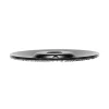 Disc circular slefuit, modelat, raspel, pentru lemn, plastic, cauciuc, beton celular, gradatie II, 125x22.2 mm, Dedra