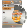 Disc diamantat segmentat, beton armat, caramida, taiere uscata, 230 mm/22.23 mm, Richmann Exclusive