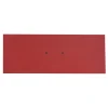 Drisca cu cauciuc, Olejnik, margini tesite, 10x25cm, maner soft, Rosu
