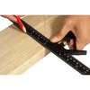 Echer tamplar/dulgher, multifunctional, aluminiu, drept, 30 cm, NEO