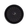Oala de aluminiu cu capac, negru, 2.2 L, 20 cm, Verk Group