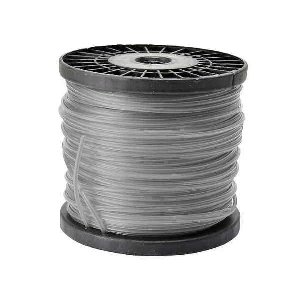 Fir rezerva motocoasa, trimmer cu insertie metalica, DUO, tip stea, 2.7 mm x 257 m, Richmann Exclusive