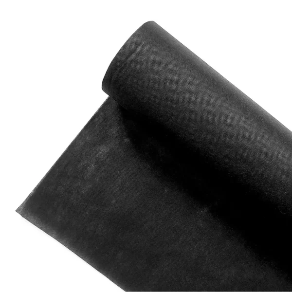Folie antiburuieni, textila, neagra, 50 g/m2, 0.9x10 m