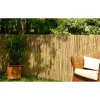 Gard/paravan din bambus natural, 5x1 m